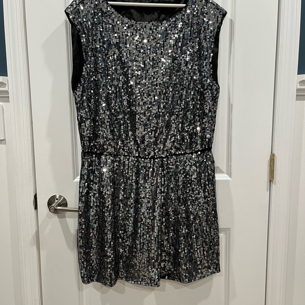 Sparkling Sequin Dress Elie Tahari